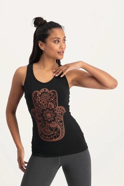 Urban Goddess Hamsa Core Yoga Tank Top von Urban Goddess