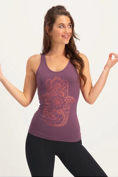 Urban Goddess Hamsa Core Yoga Tank Top von Urban Goddess