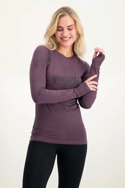 Urban Goddess Namaste Core Yoga-Longsleeve von Urban Goddess