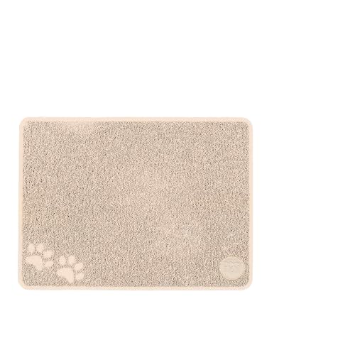 Urban Living Dog & Kats Schmutzfangmatte, PVC, Beige, 60 x 45 cm von Urban Living