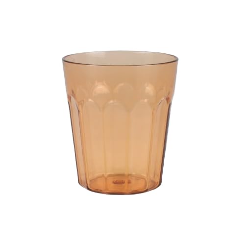 Urban Living Samba Kunststoffglas, 250 ml, Durchmesser 7,5 cm x Höhe 8,8 cm, Terracotta von Urban Living