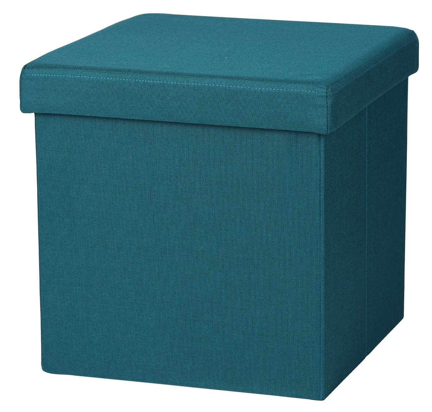 Urban Living Sitzwürfel Sitzhocker Sitzwürfel Aufbewahrungsbox Tissu, mit Stauraumfach hoher Sitzkomfort von Urban Living