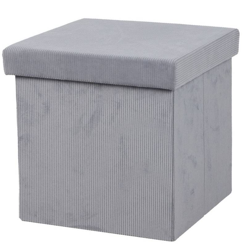 Urban Living Sitzwürfel Sitzhocker mit Stauraum Aufbewahrungsbox Sitz, gepolsterte Sitzfläche, bis 120 kg bleastbar von Urban Living