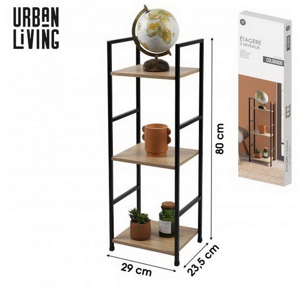Urban Living Standregal COLORADO Etagen Regal Standregal Kellerregal Aktenablage, in Sonoma-Eichen-Dekor, Regalboden: 5 Kg belastbar Urban Living Standregal COLORADO Etagen Regal Standregal Kellerregal Aktenablage, in Sonoma-Eichen-Dekor, Regalboden: 5 Kg belastbar von Urban Living