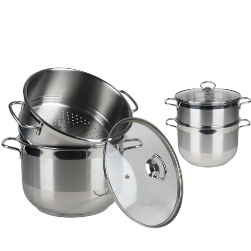 Untersetzer für alle Herdarten mit Glasdeckel 8 l von Urban Living