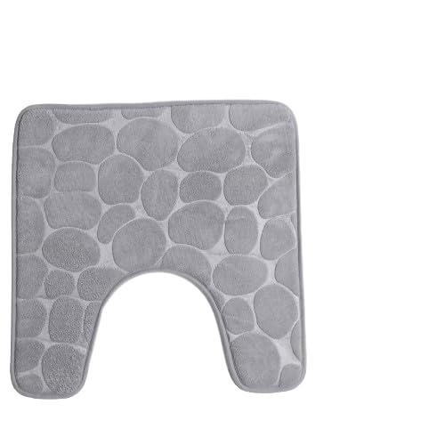 Urban living Nomad Grey KONTOUR-WC-Teppich FORMMEMOIRE 49X49CM von Urban Living