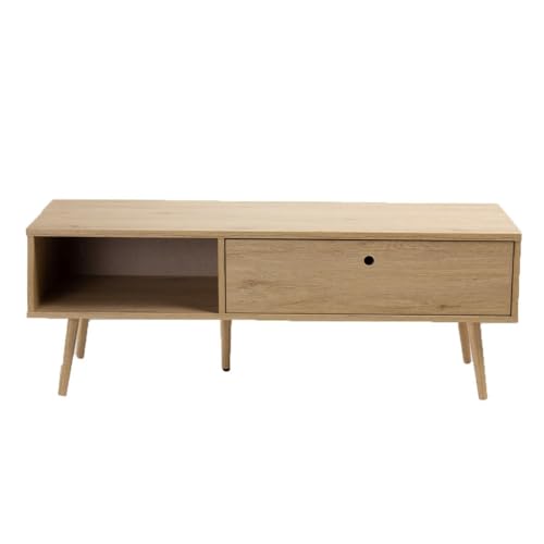 Urban living Osaka TV-Schrank mit 1 Schublade und 1 Nische, 120 x 39 x 43 cm von Urban living