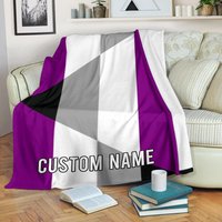 Aegosexuelle Namensdecke/Fleecedecke Decke Kuscheldecke Asexuelle Erwachsene von UrbanGiftStore