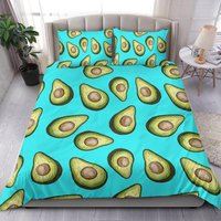 Avocado Obst Bettbezug Und Kissenbezüge - Bettwäsche Set von UrbanGiftStore