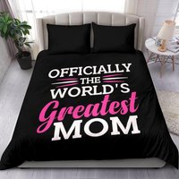 Beste Mama Bettbezug Und Kissenbezüge - Best Mom Bettwäsche Set von UrbanGiftStore
