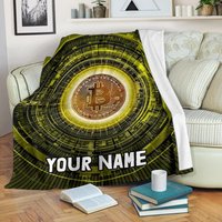 Bitcoin Benutzerdefinierte Namensdecke/Decke Fleece Erwachsene Kid von UrbanGiftStore