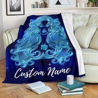 Decke Für Sternzeichen Jungfrau/Horoskop Fleece Tagesdecke Erwachsene Kinderdecke Geschenk von UrbanGiftStore