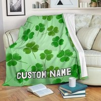 Kleeblatt Namensdecke/Decke Fleece St Patrick Erwachsene Kid von UrbanGiftStore