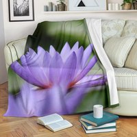 Lotus Blume Decke/Fleece Kuscheldecke Erwachsene Kid von UrbanGiftStore