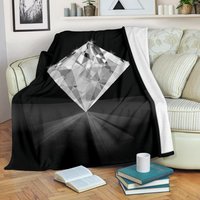 Rautendecke/Luxus Decke Diamant Fleece Kuscheldecke Couch Erwachsene Kinder von UrbanGiftStore