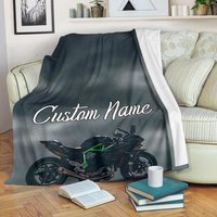 Superbike Namensdecke/Motorrad Decke Fleece Erwachsene Kinder von UrbanGiftStore