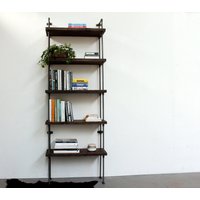 Stroud Maß Angefertigte Wiedergewonnene Gerüstbretter Und Stahlregale/Bücherregal-Einheit Mit Gewinderohrstützen Stroud Maß Angefertigte Wiedergewonnene Gerüstbretter Und Stahlregale/Bücherregal-Einheit Mit Gewinderohrstützen von UrbanGrainInteriors