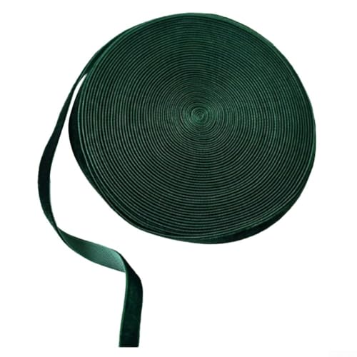 10 m modernes Stoffband, perfekt geeignet, um Ihre kreativen Bemühungen zu Hause oder bei Veranstaltungen zu verbessern (dunkelgrün) von UrbanHui