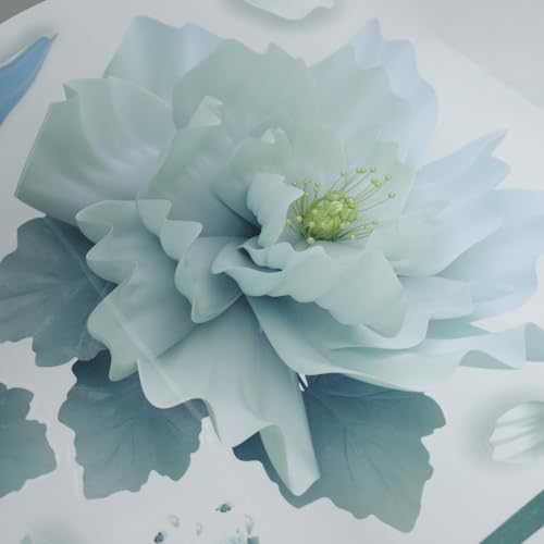 3D-Wandaufkleber mit Lotusblüte, Schmetterling, entfernbar, PVC, für Innendekoration 3D-Wandaufkleber mit Lotusblüte, Schmetterling, entfernbar, PVC, für Innendekoration von UrbanHui