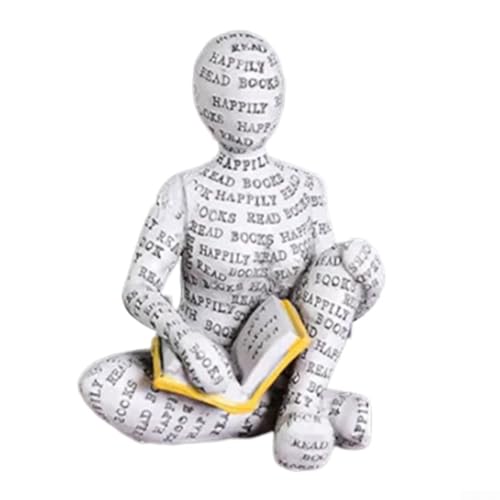 Elegante nordische Handwerkskunst in Kunstharz-Dekor, bereichern Sie Ihr Bücherregal ästhetisch (A) von UrbanHui