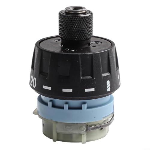 Ersatz-Getriebe 123869-6, robustes Kunststoff-Metallgetriebe-Assy für DDF083, DF032D, DFF032 Akku-Bohrschrauber-Werkzeuge, schwarz und blau von UrbanHui