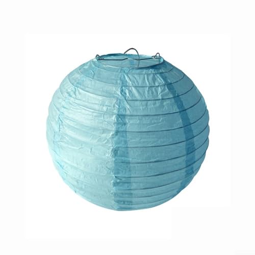 Lebendiges und auffälliges Papierfächer-Set für eine festliche Eid alFitr Feier (hellblau) von UrbanHui