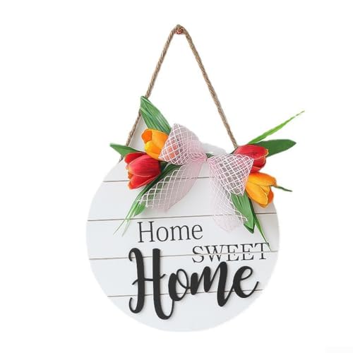 Lemon Welcome Türschild mit künstlicher Blumengirlande auf Holzschild zum Aufhängen, verleiht Hauseingängen und Wohnzimmern einen dekorativen Reiz Lemon Welcome Türschild mit künstlicher Blumengirlande auf Holzschild zum Aufhängen, verleiht Hauseingängen und Wohnzimmern einen dekorativen Reiz von UrbanHui