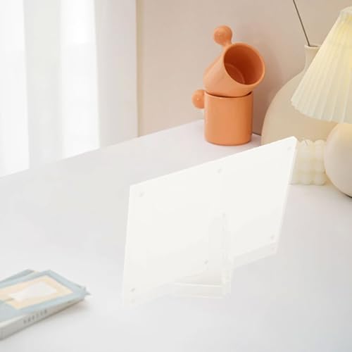 Magnetischer Acryl-Bilderrahmen mit doppelter Ausrichtung für Zuhause und Büro, Display hält Fotos und Schilder klar ohne Bohren oder Werkzeug (A) von UrbanHui