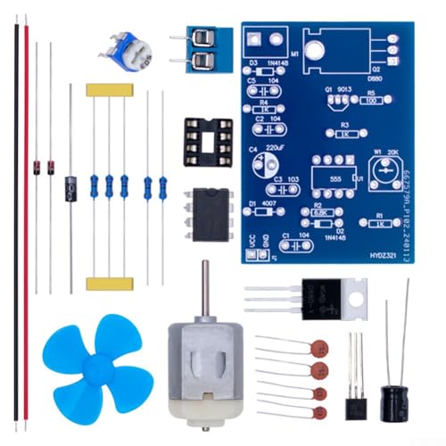 NE555 DC Motor Pulsbreite Modulator Kit für Elektronikstudenten und Hobbyisten Lötprojekte von UrbanHui