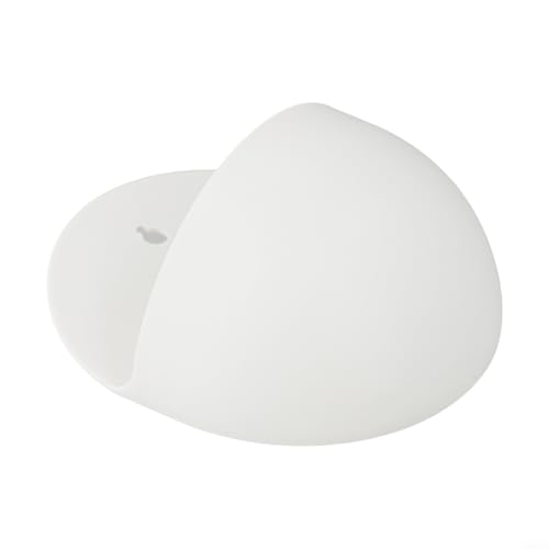 Platzsparende Wand-Pflanzgefäße für Zimmerpflanzen für Sukkulenten und kleine Zimmerblumen (Halbkreis Weiß) von UrbanHui