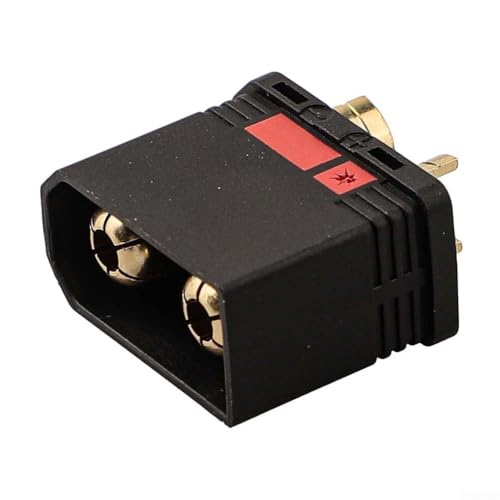 QS8S Funkenschutz-Steckverbinder-Set, Stecker und Buchse mit umgekehrtem, nicht polarisiertem Design, geeignet für Batterie- und Hochleistungsanwendungen bis zu 600 V Nennspannung (männlich) von UrbanHui