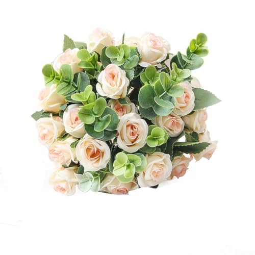 Schicker künstlicher Rosenstrauß mit 10 Blumen, perfekt für jeden Anlass () von UrbanHui