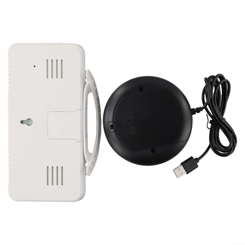 Spiegel-Digitaluhr mit Vibrationsalarm, einstellbaren Helligkeitsstufen und Schlummerfunktion für gemütliche Morgen von UrbanHui