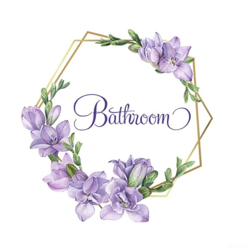 Text Kranz Wandaufkleber für Badezimmer Dekor, PVC-Material für einfache Anwendung Text Kranz Wandaufkleber für Badezimmer Dekor, PVC-Material für einfache Anwendung von UrbanHui