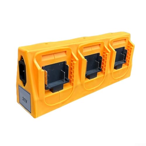 UrbanHui Batterie-Konverter-Adapter, 2, 4, 6 Schlitze, ABS-Elektrowerkzeug-Zubehör, kompatibel mit BL1830, BL1840, BL1850, BL1860, leichtes tragbares Design (6 Steckplätze) von UrbanHui