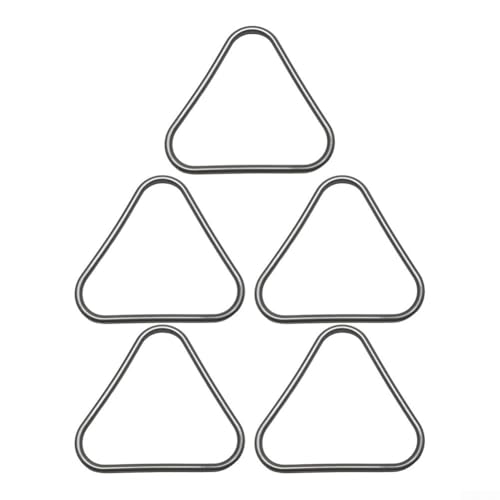 UrbanHui Dreieckiger Dichtungsring aus Metall für Kärcher K2 K3 K4 Hochdruckreiniger 9.081-422.0 Teil (5 Stück) von UrbanHui