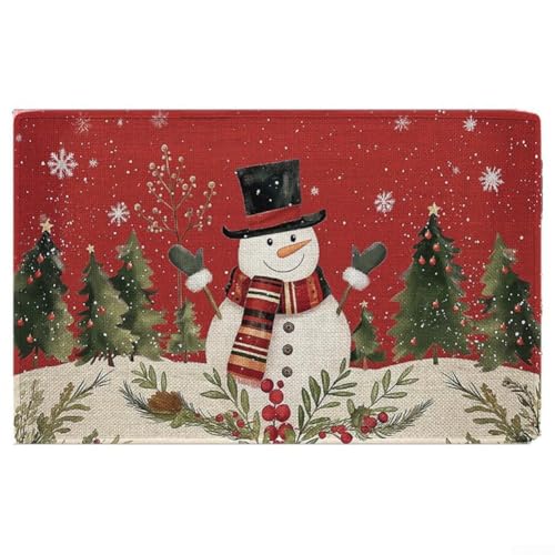 UrbanHui Fußmatte für den Eingangsbereich mit rutschfester Gummi-Unterseite und schnell trocknendem Material, entworfen, um Ihrem Zuhause eine festliche Atmosphäre und Sicherheit zu verleihen UrbanHui Fußmatte für den Eingangsbereich mit rutschfester Gummi-Unterseite und schnell trocknendem Material, entworfen, um Ihrem Zuhause eine festliche Atmosphäre und Sicherheit zu verleihen von UrbanHui