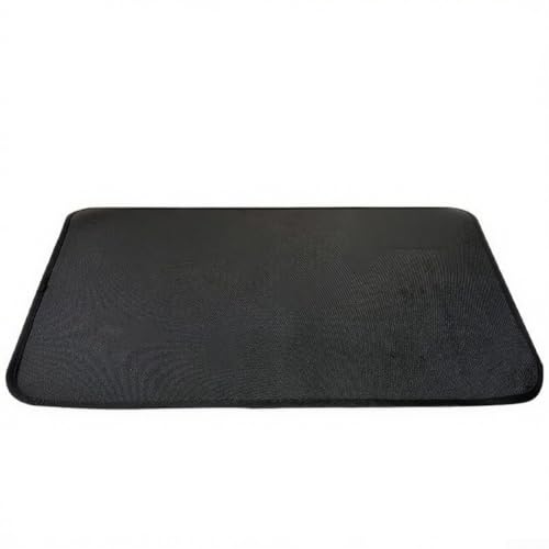 UrbanHui Grillschutzmatte aus schwer entflammbarem Fiberglas für Böden und Decks, widersteht Hitze und Ölflecken, leicht zu reinigen, für Kochbereiche im Freien (99 x 183 cm) von UrbanHui