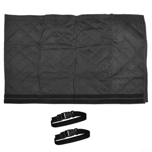 UrbanHui Isolierhülse für Klimageräte Schlauch mit 2 Bändern Wetterfeste Abdeckung für Abluftkanäle zur Aufrechterhaltung der optimalen Temperatur Isolierter AC Schlauch Hitzeschild 150cm Schwarz von UrbanHui