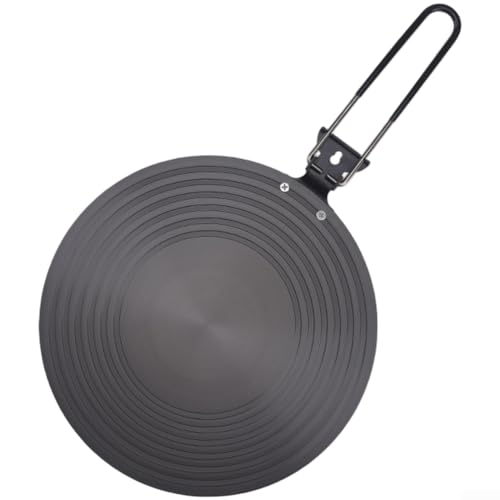 UrbanHui Professionelle Aluminium-Wärmeverteiler-Platte für Gasherd Kochen mit 4 mm und 6 mm Dicke Optionen für gleichmäßige Wärme- und Verbrennungsverhinderung (P) von UrbanHui