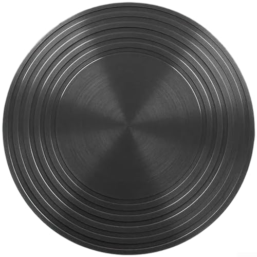 UrbanHui Professionelle Aluminium-Wärmeverteiler-Platte für Gasherd Kochen mit 4 mm und 6 mm Dicken Optionen für gleichmäßige Wärme- und Verbrennungsverhinderung (J) von UrbanHui