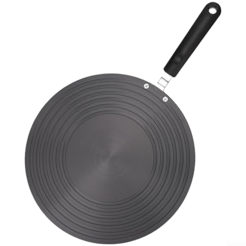 UrbanHui Professionelle Aluminium-Wärmeverteilerplatte für Gasherd Kochen mit 4 mm und 6 mm Dicke Optionen für gleichmäßige Wärme- und Verbrennungsverhinderung (M) von UrbanHui