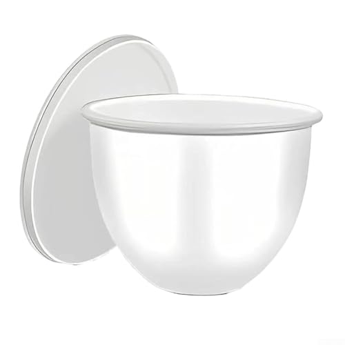 UrbanHui Silikon-Schüsseleinsätze für Küchenmaschinen, 5 l, leicht zu reinigen, antihaftbeschichtet, spülmaschinenfest, kompatibel mit Kippkopf-Modellen (weiße Silikonschale) von UrbanHui