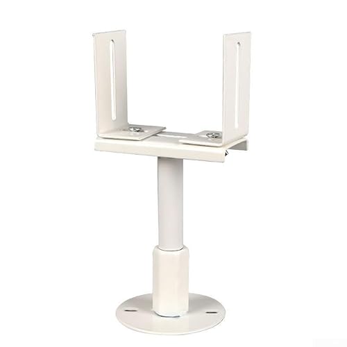 UrbanHui Stabile Bodenhalterung für Heizkörper, verstellbar, 46 x 50 cm Höhe, mit Vintage-Design für vertikale Heizkörper (1 Stück) von UrbanHui
