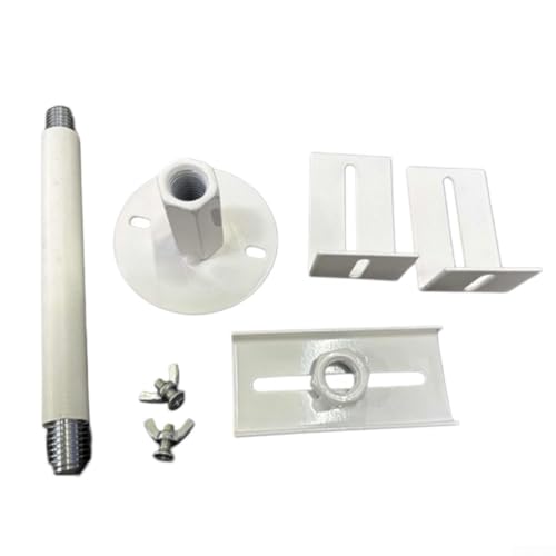 UrbanHui Stabile Bodenhalterung für Heizkörper, verstellbar, 46 x 50 cm Höhe, mit Vintage-Design für vertikale Heizkörper (2 Stück) von UrbanHui