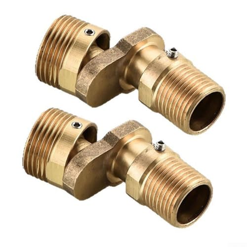 UrbanHui Verstellbare Kupfer-Duscharmatur mit 360 Grad drehbarer Schnittstelle und flexibler Beinlänge für Wandmontage mit Warm- und Kaltwassersystemen UrbanHui Verstellbare Kupfer-Duscharmatur mit 360 Grad drehbarer Schnittstelle und flexibler Beinlänge für Wandmontage mit Warm- und Kaltwassersystemen von UrbanHui