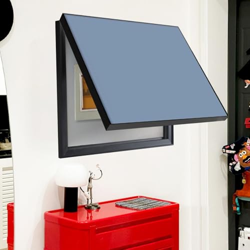 Stromkasten Verkleidung Einfarbige Zählerkastenabdeckung, Wasserdichter Alarm-Schutzdeckel zum Aufhängen an der Wand, Zählerkasten Verstecken, Schalttafelabdeckung(Blue,40cmx30cm(15 3/4x11 3/4")) von UrbanUp