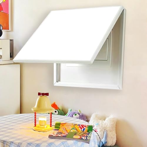 Stromkasten Verkleidung Leere Wandabdeckung für Sicherungskästen, Holzabdeckungen für Sicherungskästen, Moderne Sicherungskastenabdeckung für Bauernhaus/Haus/Büro(White,60cmx50cm(23 5/8x19 3/4")) Stromkasten Verkleidung Leere Wandabdeckung für Sicherungskästen, Holzabdeckungen für Sicherungskästen, Moderne Sicherungskastenabdeckung für Bauernhaus/Haus/Büro(White,60cmx50cm(23 5/8x19 3/4")) von UrbanUp