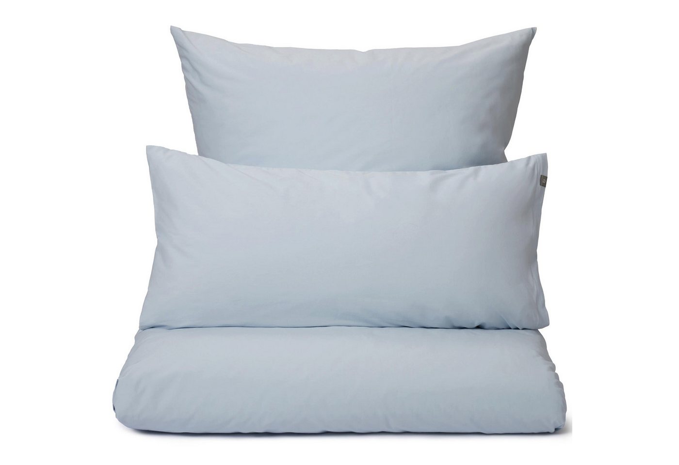 Urbanara Partnerbettwäsche Bettwäsche-Set Mata I 100% Baumwolle (gepeacht), Peach-Finish, 3 teilig, Samtig weiche Bettwäsche mit Reißverschluss von Urbanara