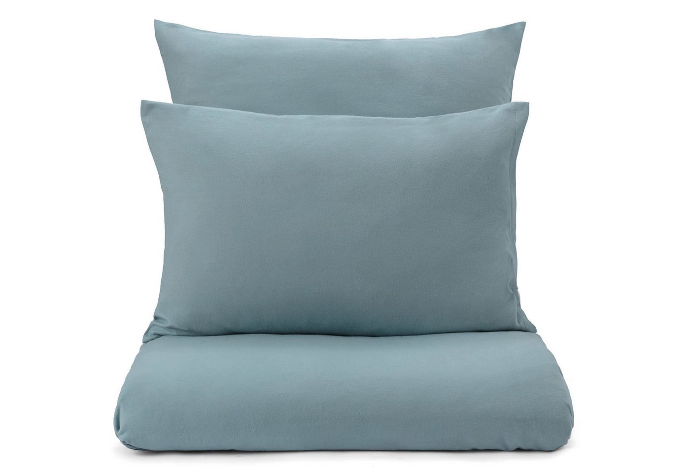 Urbanara Partnerbettwäsche Bettwäsche Set Montrose I 100% Baumwolle, Baumwolle, Kuschelig, weiche Flanell-Bettwäsche Made in Portugal von Urbanara